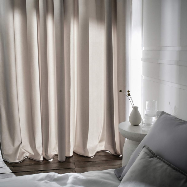 Κουρτίνα με τρουκς 140x280cm GOFIS HOME  Winter Water Grey 711/34