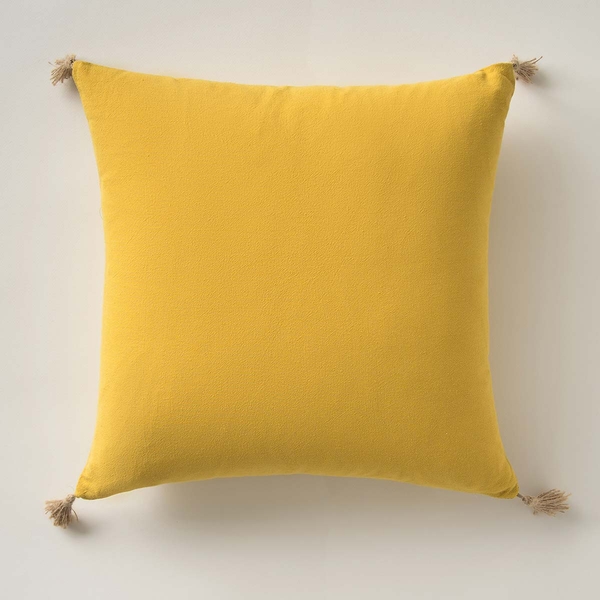 Μαξιλαροθήκη 43x43cm GOFIS HOME  Ember Mustard 208