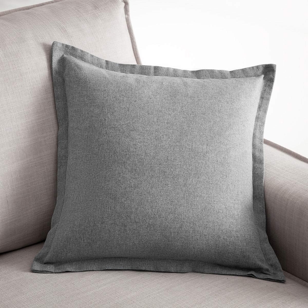 Μαξιλαροθήκη 43x43cm GOFIS HOME  Isolde Elephant Grey 460/15